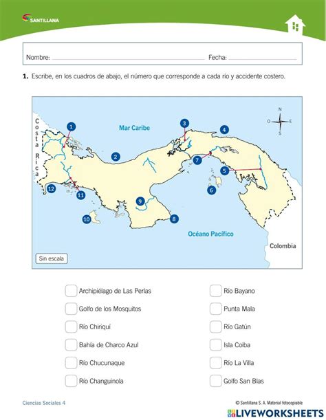 Ríos Y Accidentes Costeros 6866365