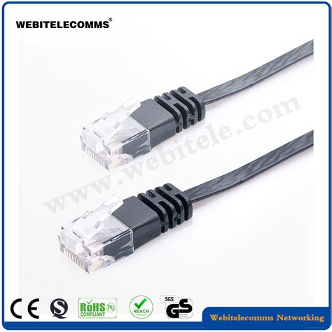 Awg Pure Copper Utp Cat Flat Network Patch Cord China Network