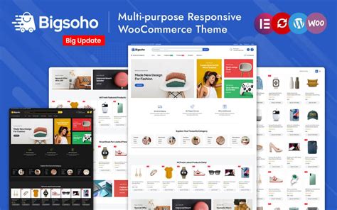 Bigsoho Th Me R Actif Woocommerce Premium Polyvalent