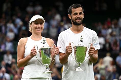 Wimbledon 2023 results: Britain's Neal Skupski and Dutch partner Wesley ...