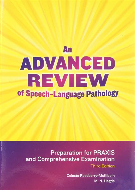 Pdf An Advanced Review Of Speech Language Pathology Preparation For