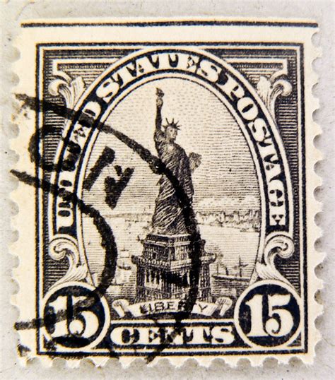 Old American Stamp Usa C United States U S Postage C Lady Liberty