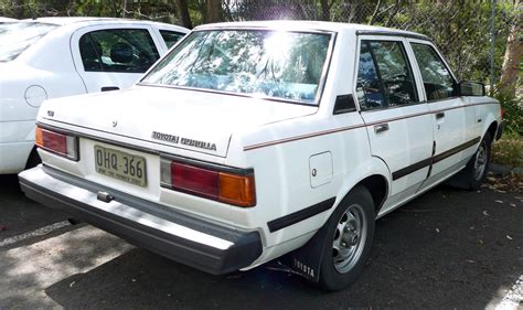 1983 Toyota Corolla Information And Photos Momentcar