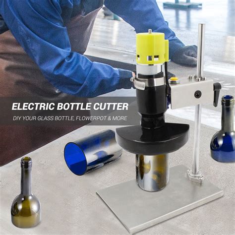 Kkmoon Electric Glass Bottle Cutter Cutting Tool Cutting Machine With 7 Variable Speeds For Diy