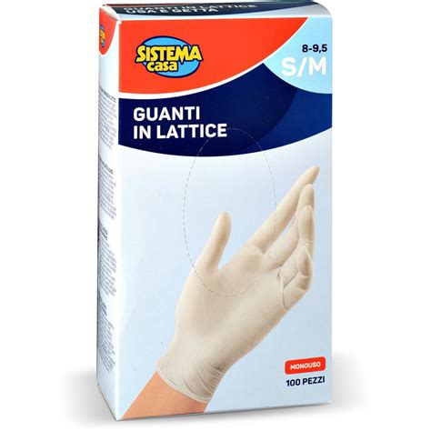 Guanti In Lattice Monouso S M Pezzi Sistema Casa Eurospin Spesa