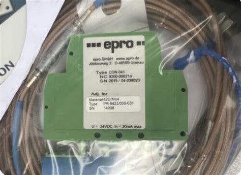 Epro Con021pr6423000 031 Cn Module Brand New In Stock 6g Controls