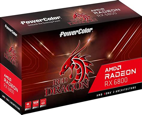 Radeon RX 6800 PowerColor Red Dragon