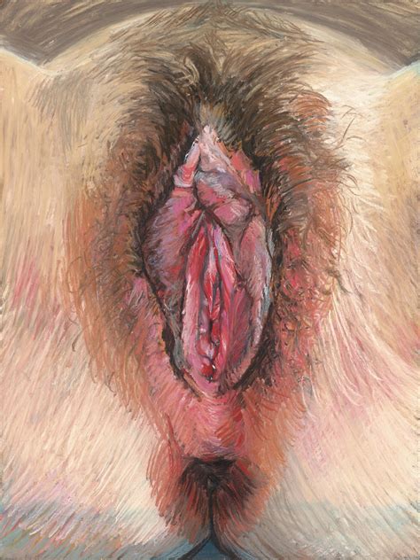 Vagina Painting Erotic Art Print Sex Artwork Nude Woman Yoni