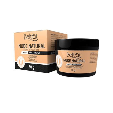 Gel De Unha Hard Nude Natural Beltrat 30g Hipoalergenico Shopee Brasil