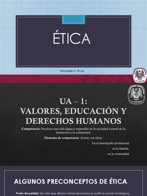 Clase 2 El Planteamiento Fundamental De La Ética Pdf Moralidad