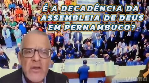 Presb Tero Exp E A Decad Ncia Da Assembleia De Deus Em Pernambuco