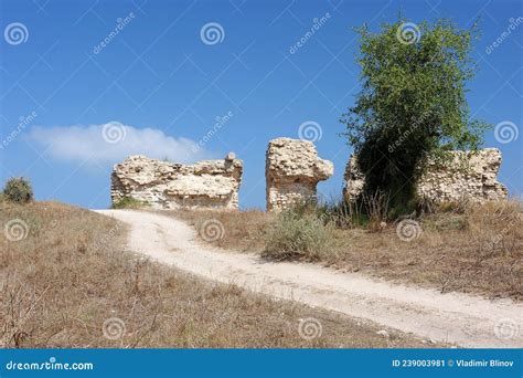 Parque De Ashkelon En Israel Imagen De Archivo Imagen De Ruinas