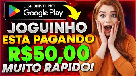 Jogo Da PLAY STORE Paga R 50 00 De VERDADE Para JOGAR JOGOS DA PLAY