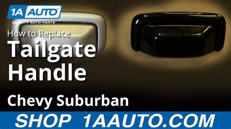 How To Replace Liftgate Handle Chevy Suburban Youtube