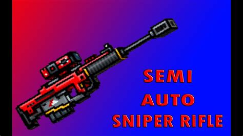 Sniper Rifle Pixel Art