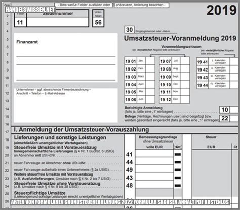 Grundsteuererklarung Formular Sachsen Anhalt Pdf Kostenlos