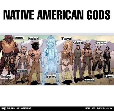 Native American Gods | Native american gods, American gods ...