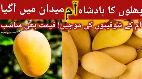 Fruit Mandi Karachi Mango Rates Aam A Gya Hai Or Wo Bhi Bht Kam