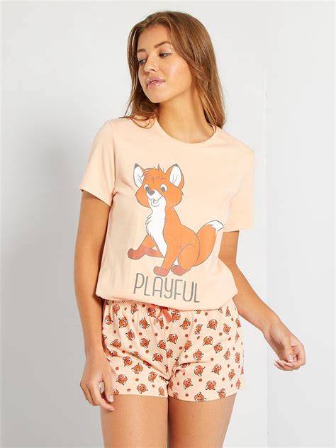 Pijama Corto Disney NARANJA Kiabi 15 00