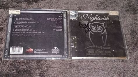 Cd Dvd Nightwish Made In Hong Kong Autografado Marco Hietala