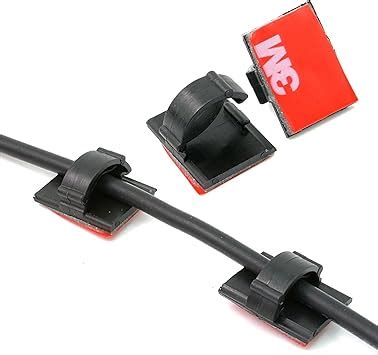 Amazon Inewcow M Adhesive Car Cable Clips Cable Drop Wire Holder