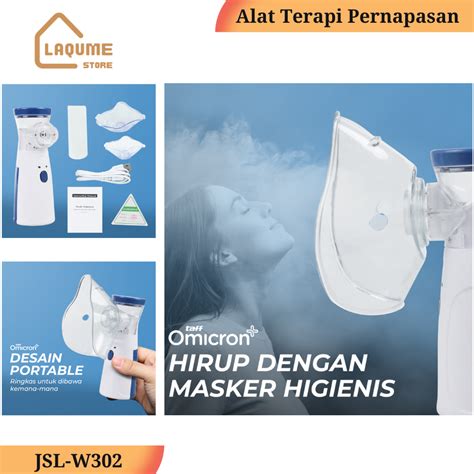 Jual Alat Terapi Pernapasan Handheld Inhaler Nebulizer Machine Shopee