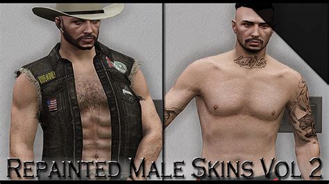 Repainted MP Male Skins Vol 2 ( HD Skins also Included ) - GTA5-Mods.com