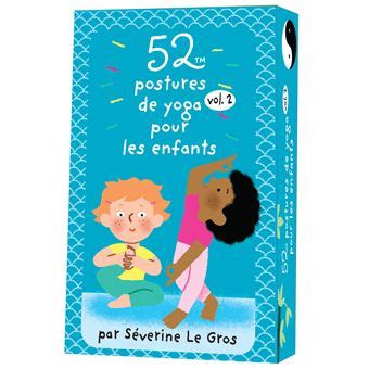 52 postures de yoga pour les enfants volume 2 Boîte ou accessoire