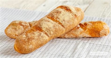 Echtes französisches Baguette backen einfaches Rezept