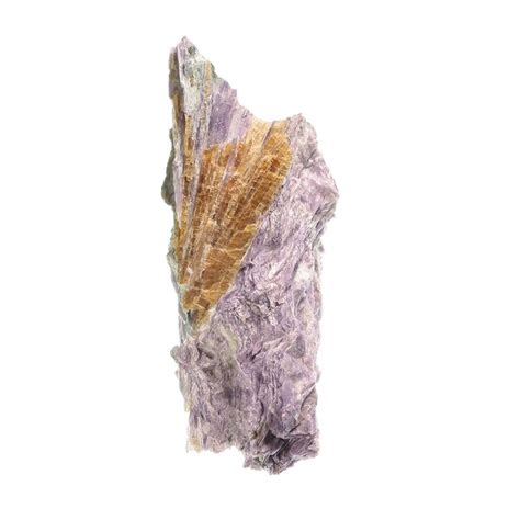 Tinaksite On Charoite Rare Association Ex David Burgess Collection