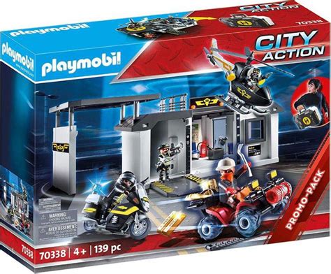 Playmobil City Action Delegacia De Pol Cia Juguetesland