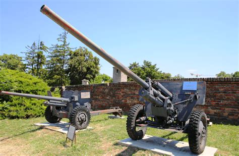 Mm M Zis Soviet Anti Tank Gun All Pyrenees France