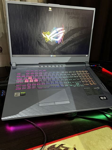 Laptop Gaming Asus Rog Strix G17 173” Intel I7 10750h Rtx 2060 6gb