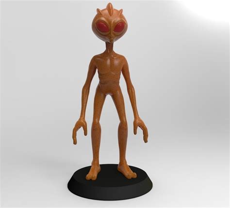 The Varginha Alien 3D Model 3D Printable CGTrader