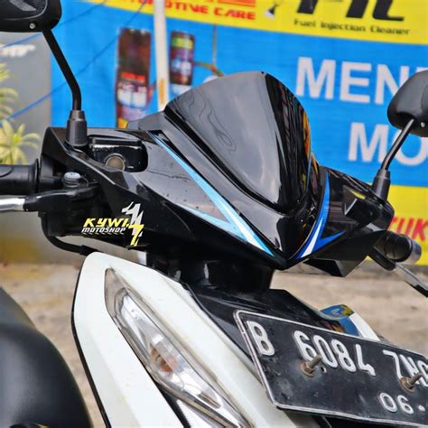 Jual Visor Premium Vario 125 Old Dark Bohlam Techno Cbs Di Lapak