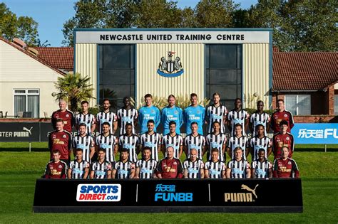 Behind The Scenes Of Newcastle Uniteds Squad Photo For 2017 18