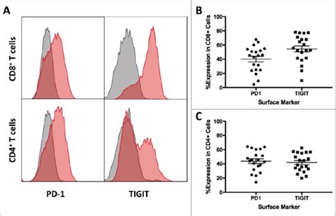 High Pd 1 And Tigit Expression In Patient Brain Tils A Representative