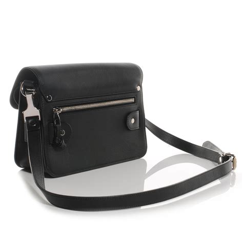 PROENZA SCHOULER Leather Mini PS11 Classic Shoulder Bag Black 58353