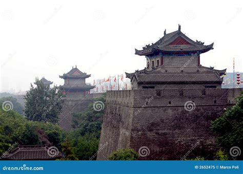 China Xian (Xi'an) City Wall Royalty Free Stock Photo - Image: 2652475