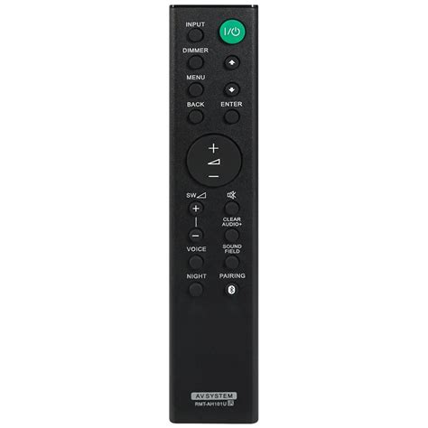 New Rmt Ah U Remote Control Fit For Sony Soundbar System Htct