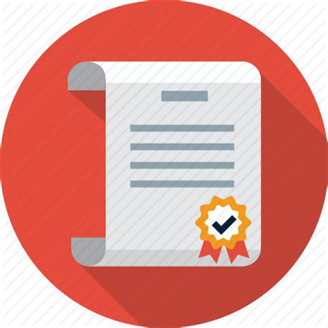 Certificate Icon 426046 Free Icons Library