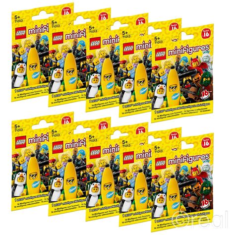 New 1 4 5 6 10 Or 60 Lego Series 16 Blind Bags Minifigures Mystery ...