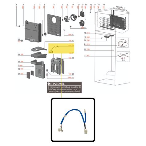 Mks Shop Rede Eletrica Painel Sensor Temperatura Refrigerador Electrolux