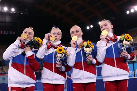 US Olympic Women's Gymnastics Team Gets Silver, ROC Wins | POPSUGAR Fitness