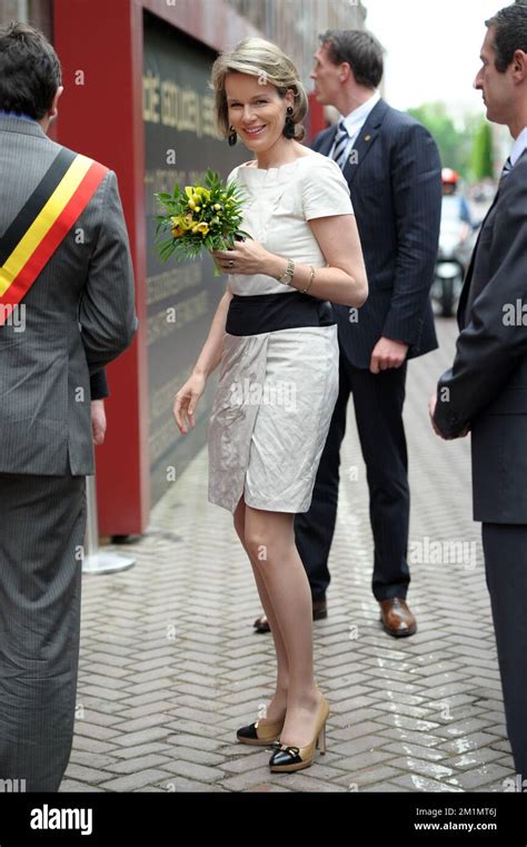 Maaseik Belgien Prinzessin Mathilde Von Belgien