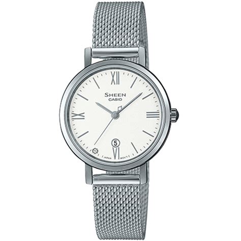 SHE-4540M-7AUDF | SHEEN | Đồng Hồ Casio | Kính Sapphire | Chống Nước WR50M