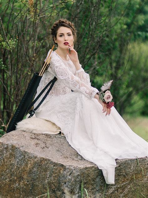 Wild Bride Wedding Styled Shoot Inspired By Hunger Games