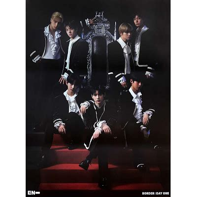 ENHYPEN BORDER: DAY ONE POSTER | DUSK VER. - Kpop USA