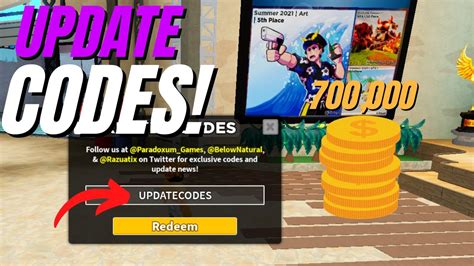 New Update Codes 🏖️tower Defense Simulator☀️ Roblox Youtube