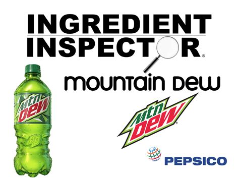 WHAT'S IN MOUNTAIN DEW? — Ingredient Inspector